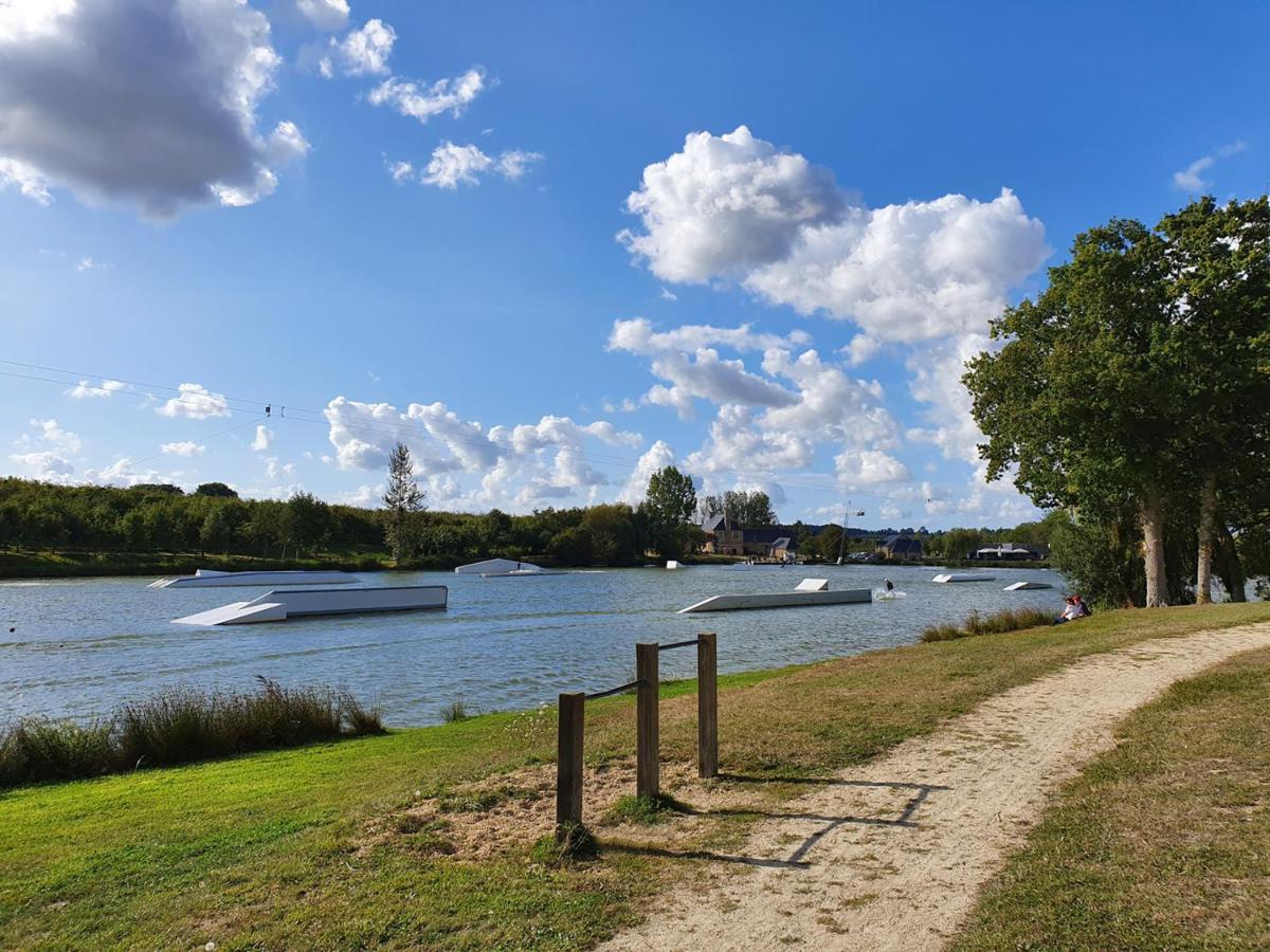 Les Forges Du Lou Appartement Jugon-les-Lacs Buitenkant foto